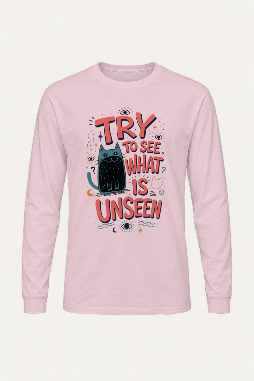 "See What Is Unseen" Unisex Longsleeve T-shirt | Gildan 2400