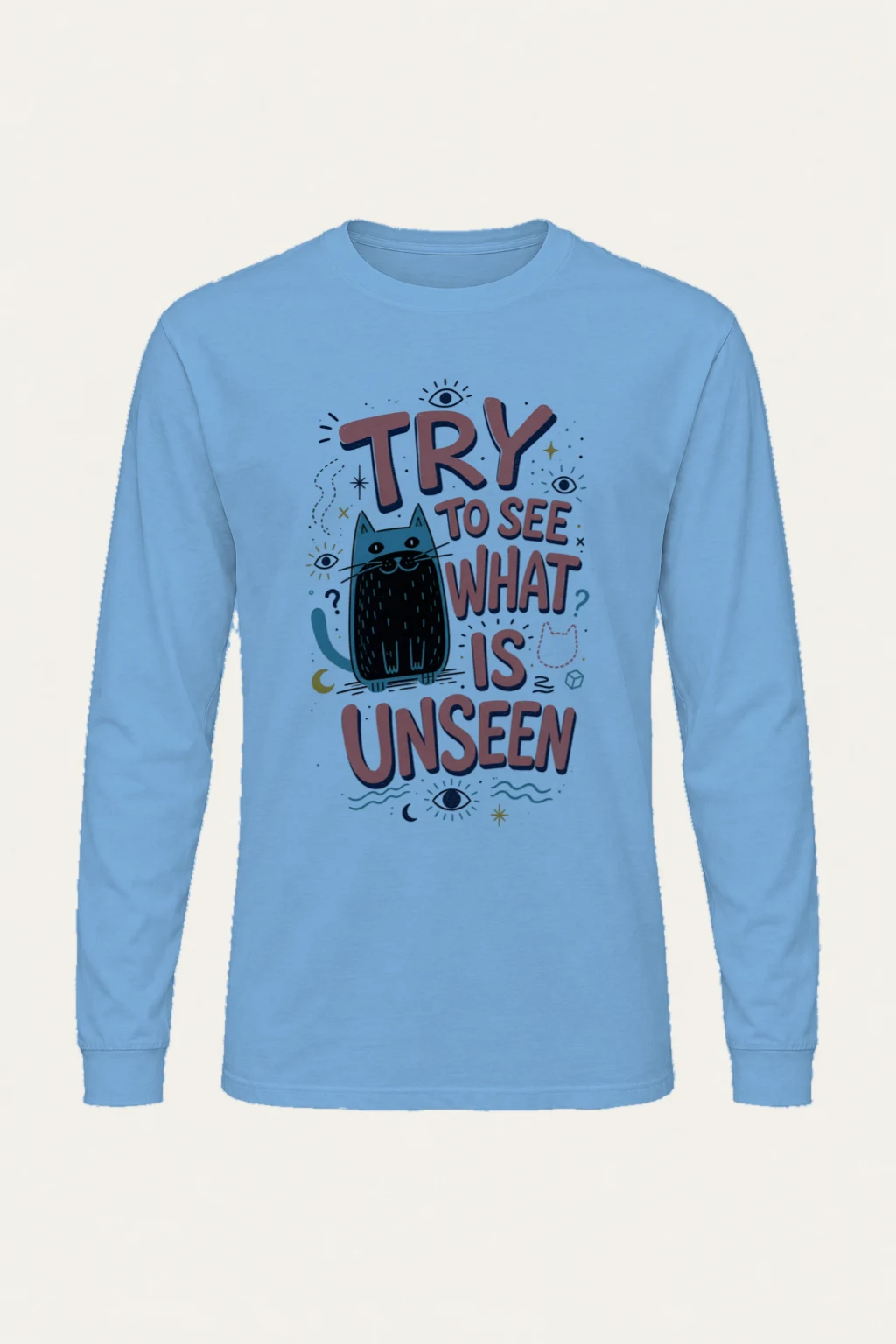 "See What Is Unseen" Unisex Longsleeve T-shirt | Gildan 2400