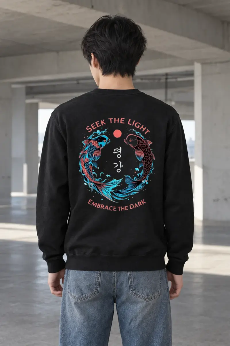 "Seek The Light" Heavy Blend Unisex Crewneck Sweatshirt