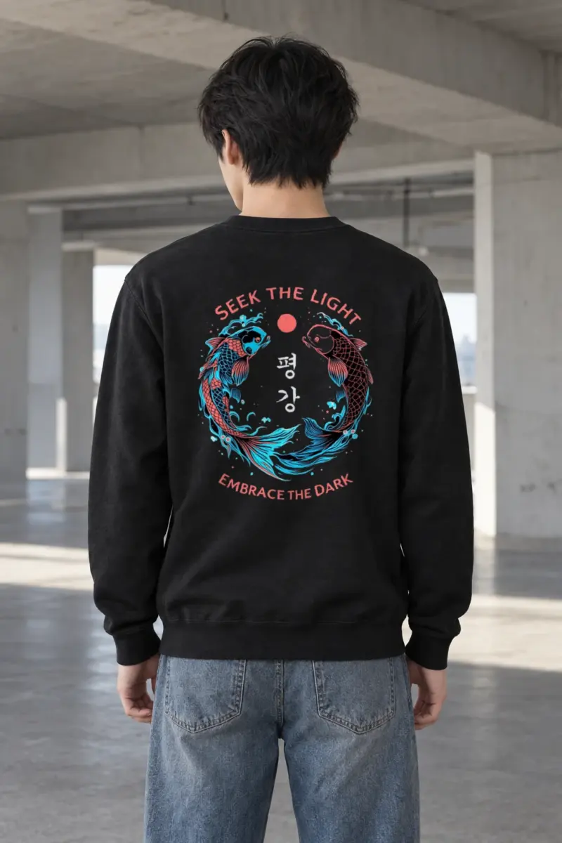 "Seek The Light" Heavy Blend Unisex Crewneck Sweatshirt