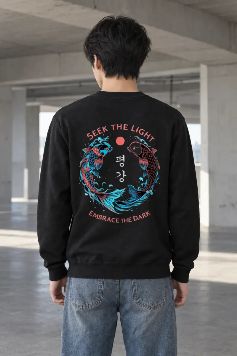 "Seek The Light" Heavy Blend Unisex Crewneck Sweatshirt