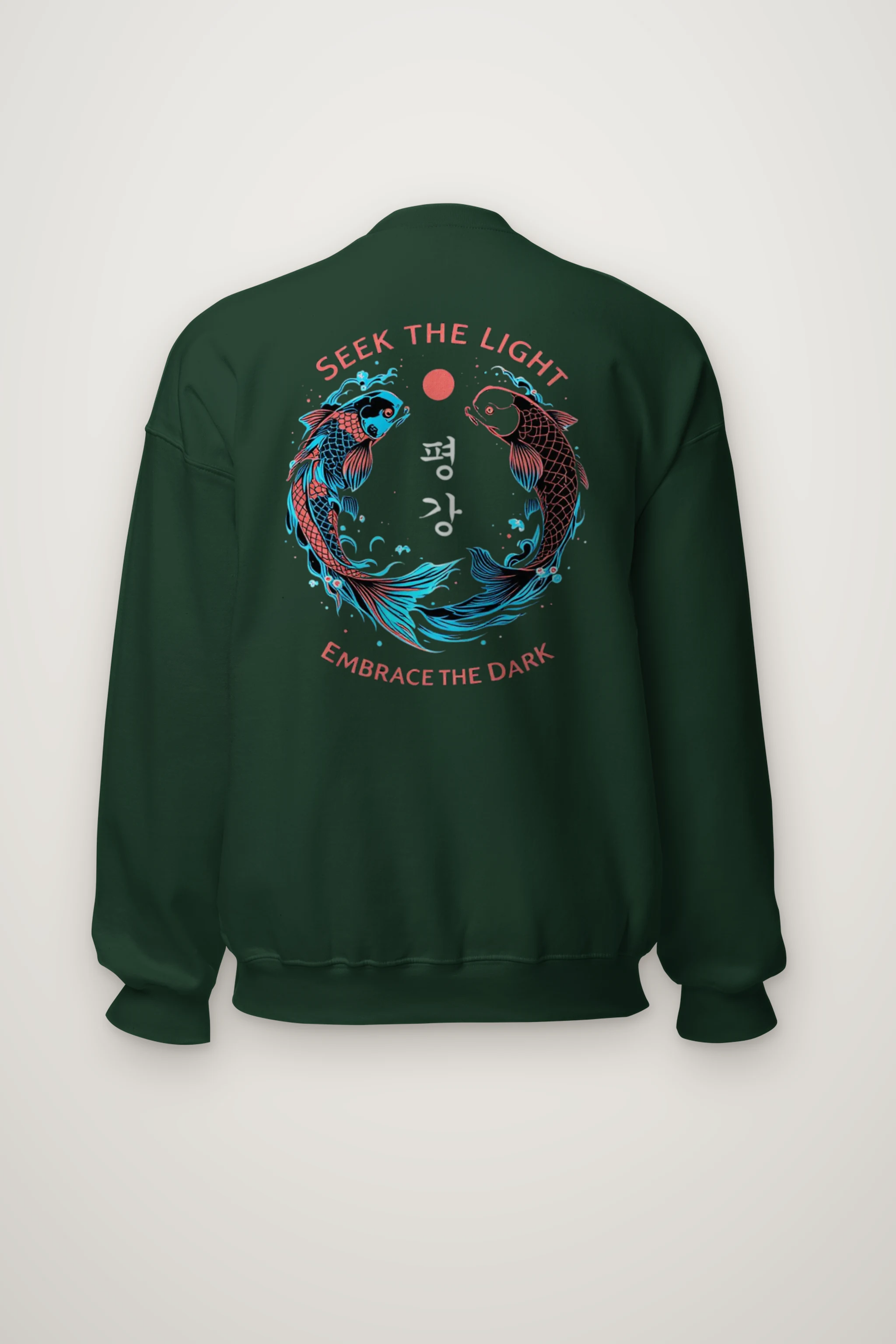 "Seek The Light" Heavy Blend Unisex Crewneck Sweatshirt