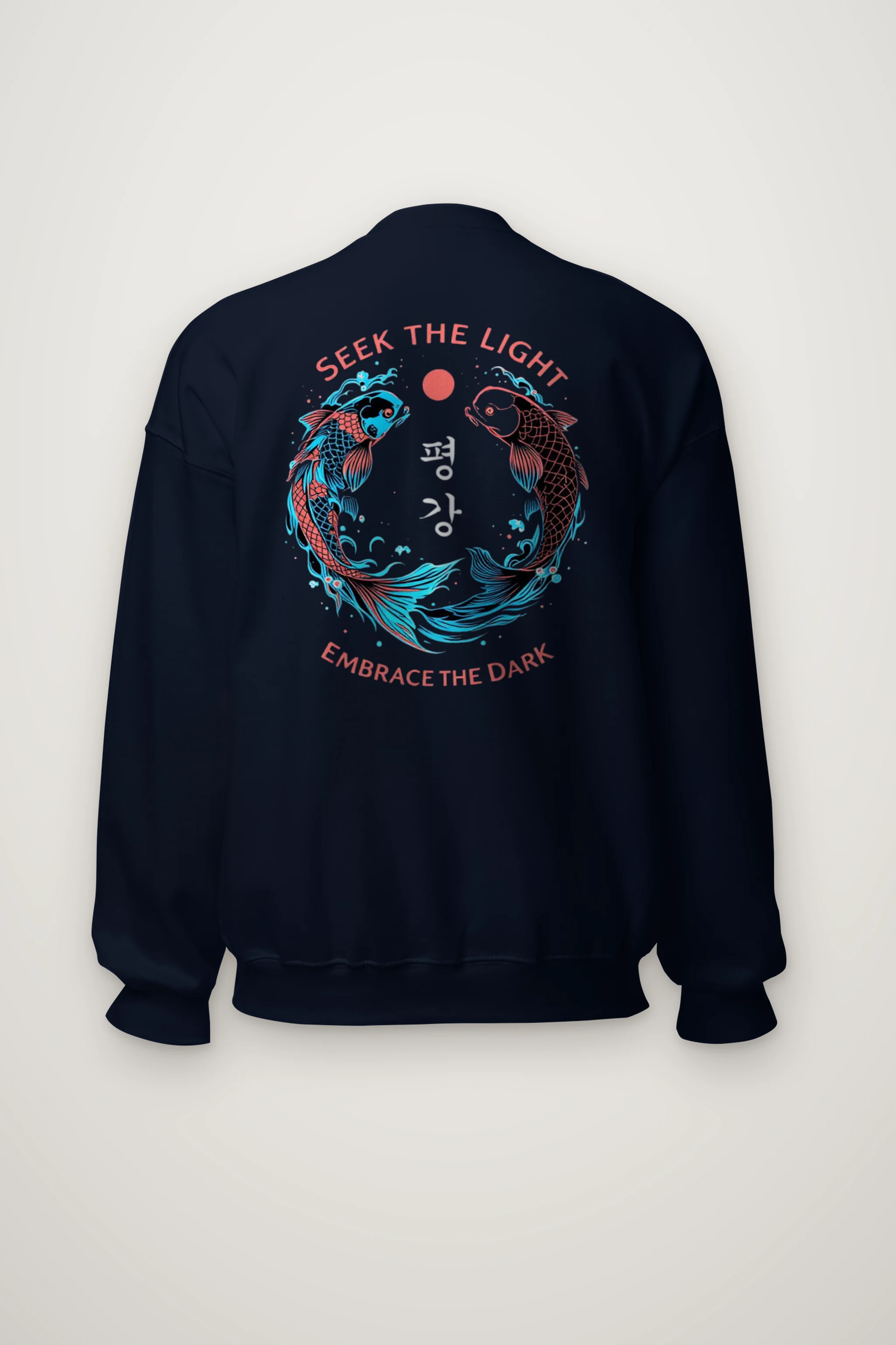"Seek The Light" Heavy Blend Unisex Crewneck Sweatshirt