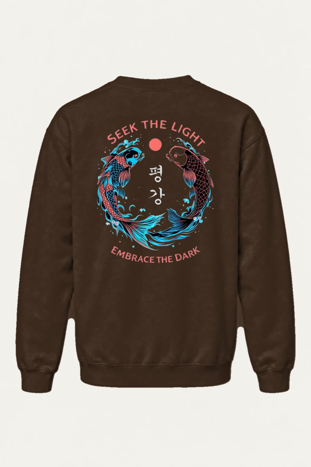 "Seek The Light" Heavy Blend Unisex Crewneck Sweatshirt | Gildan 18000