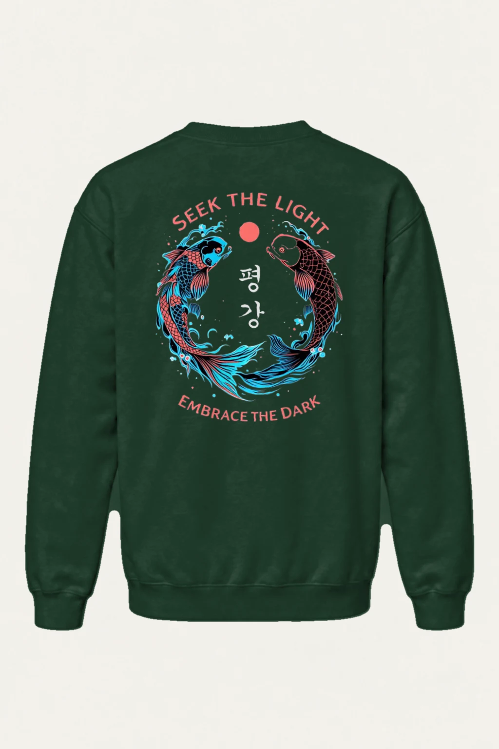 "Seek The Light" Heavy Blend Unisex Crewneck Sweatshirt | Gildan 18000
