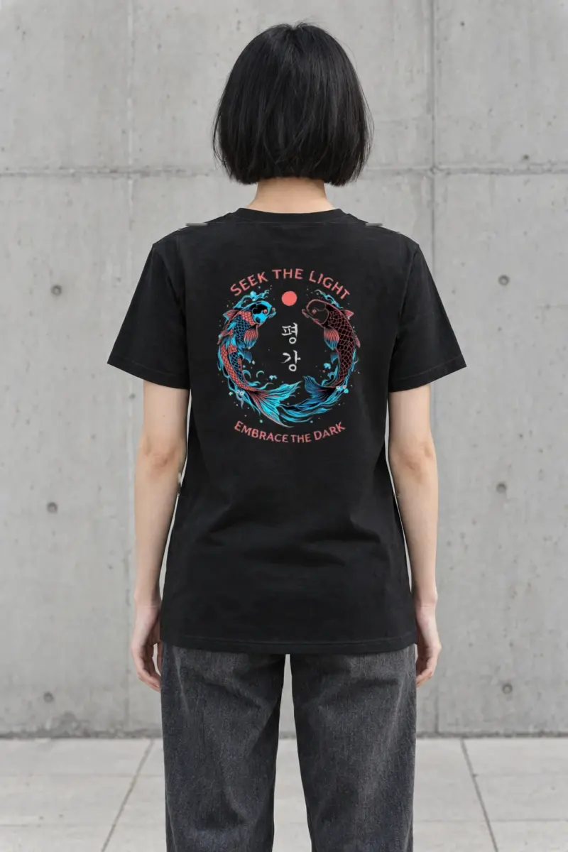 "Seek The Light" Heavyweight Unisex Crewneck T-shirt