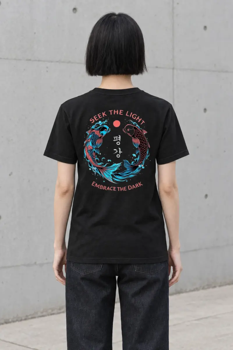 "Seek The Light" Heavyweight Unisex Crewneck T-shirt | Gildan 5000
