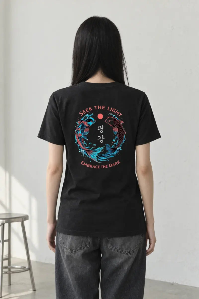 "Seek The Light" Heavyweight Unisex Crewneck T-shirt