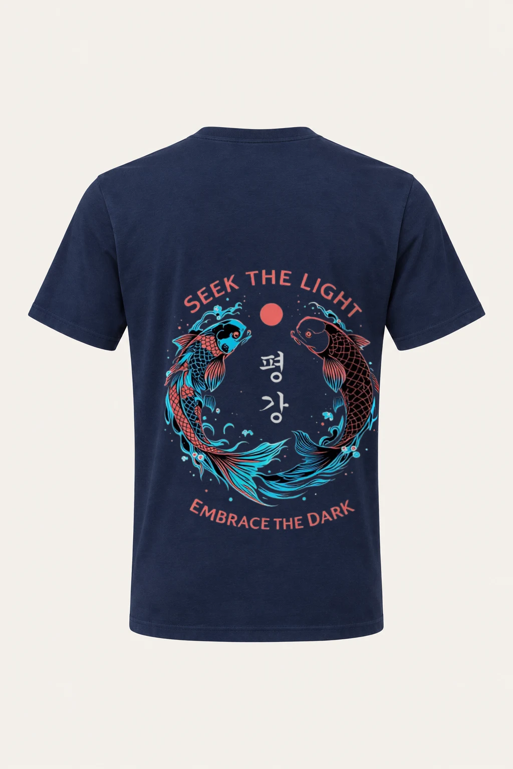 "Seek The Light" Heavyweight Unisex Crewneck T-shirt | Gildan 5000