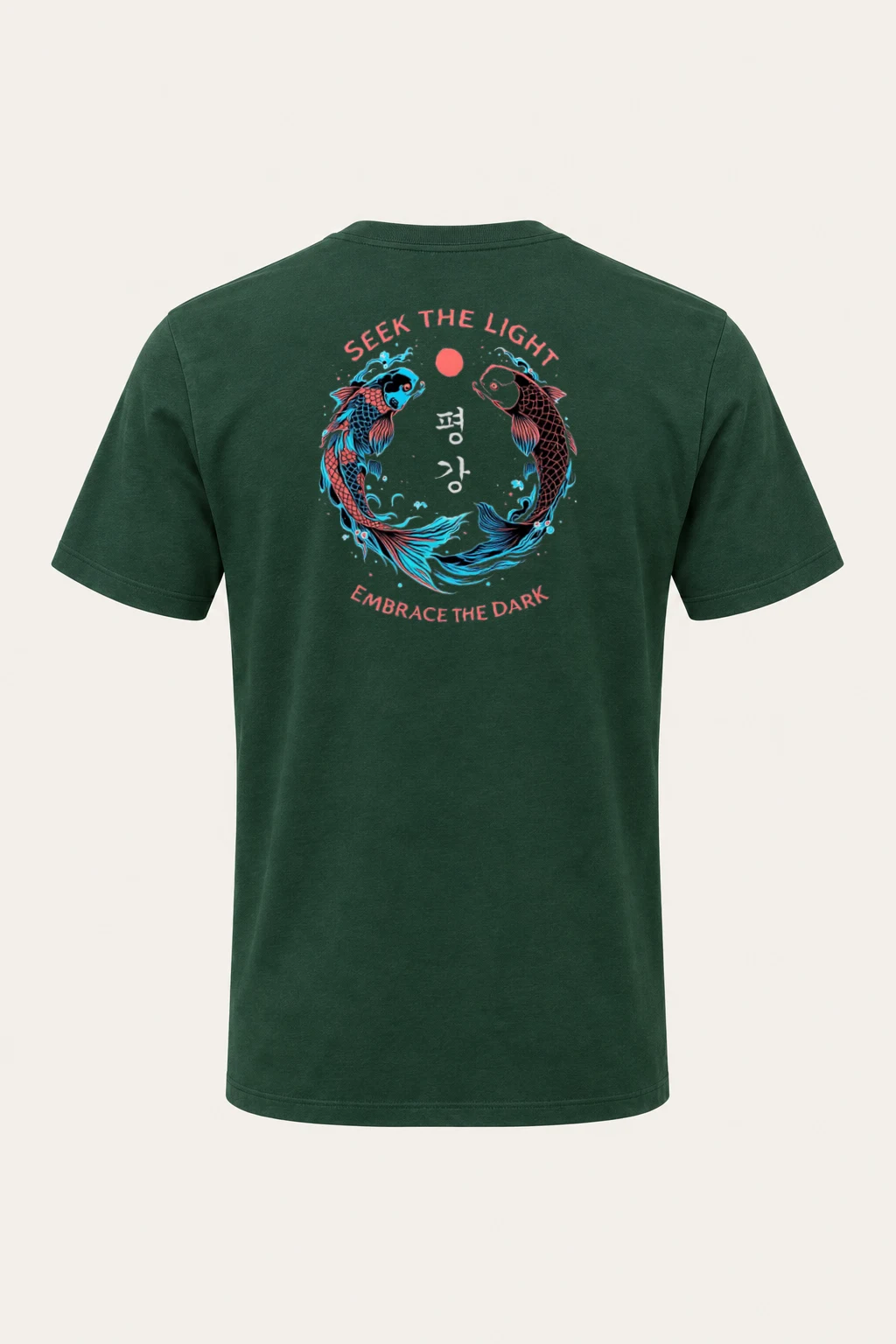 "Seek The Light" Heavyweight Unisex Crewneck T-shirt | Gildan 5000