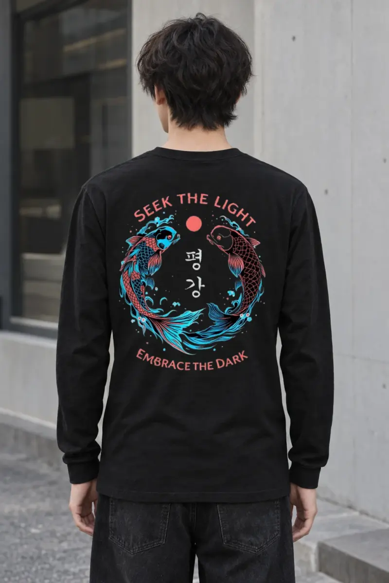 "Seek The Light" Unisex Longsleeve T-shirt | Gildan 2400