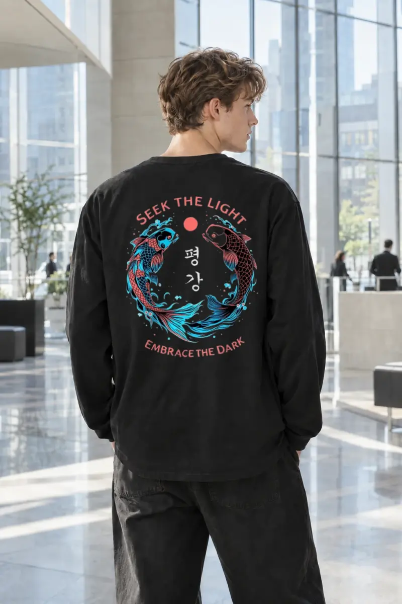 “Seek The Light” Unisex Longsleeve T-shirt | Gildan 2400