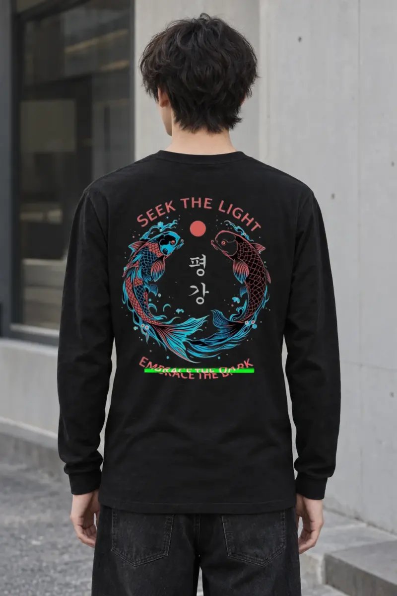 "Seek The Light" Unisex Longsleeve T-shirt | Gildan 2400