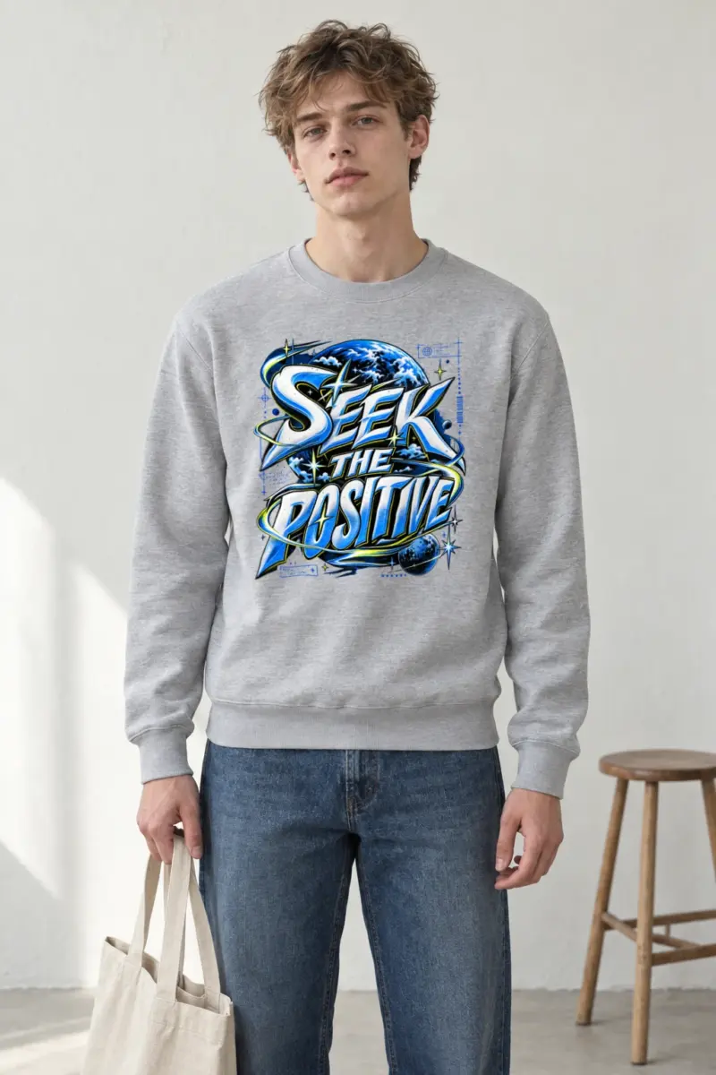 "Blade Serif Atmosphere" Heavy Blend Unisex Crewneck Sweatshirt