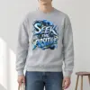 "Blade Serif Atmosphere" Heavy Blend Unisex Crewneck Sweatshirt