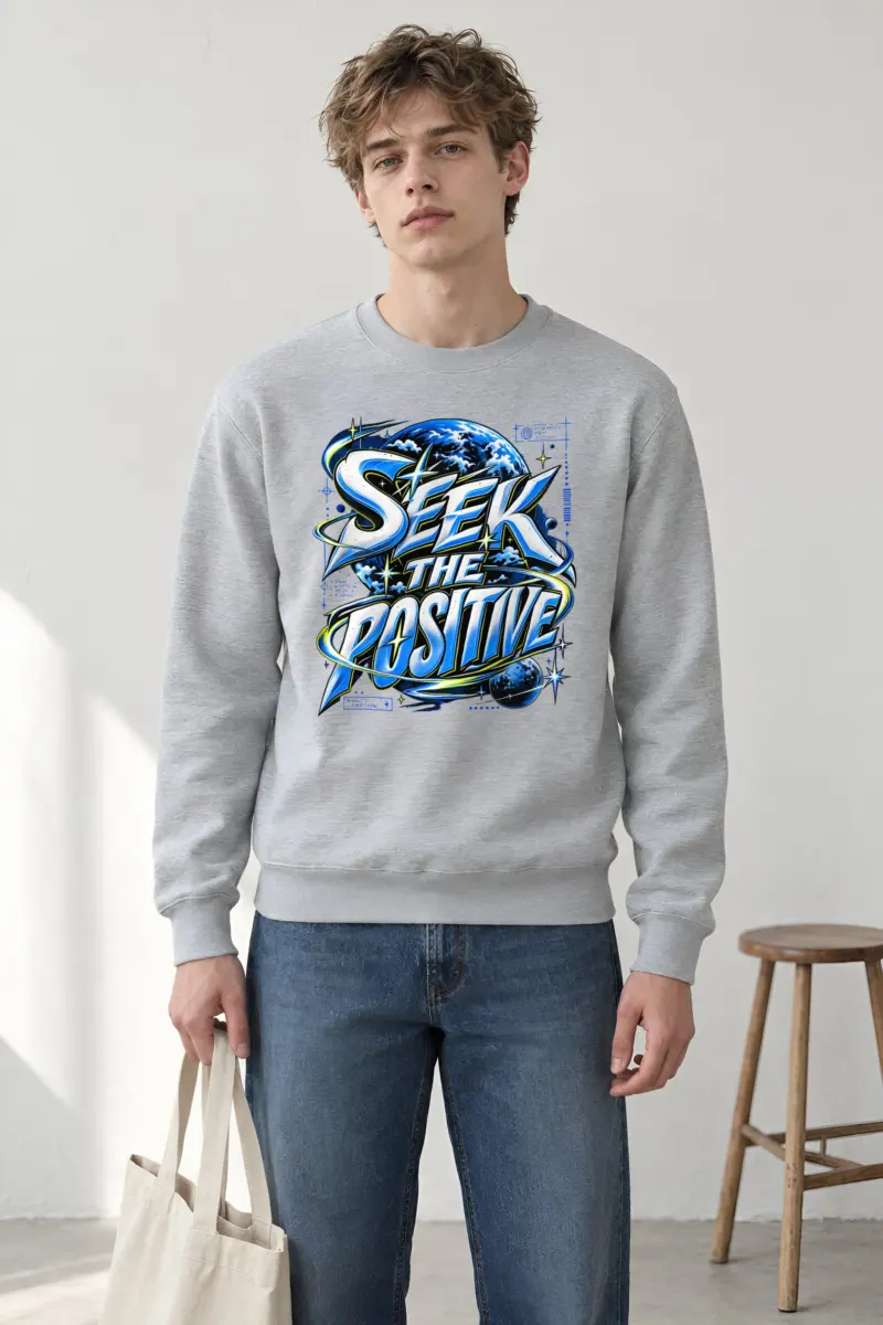 "Blade Serif Atmosphere" Heavy Blend Unisex Crewneck Sweatshirt
