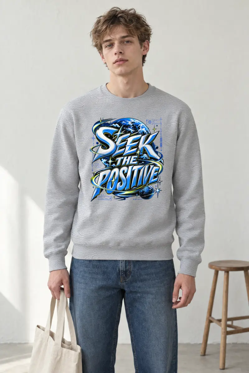 "Blade Serif Atmosphere" Heavy Blend Unisex Crewneck Sweatshirt