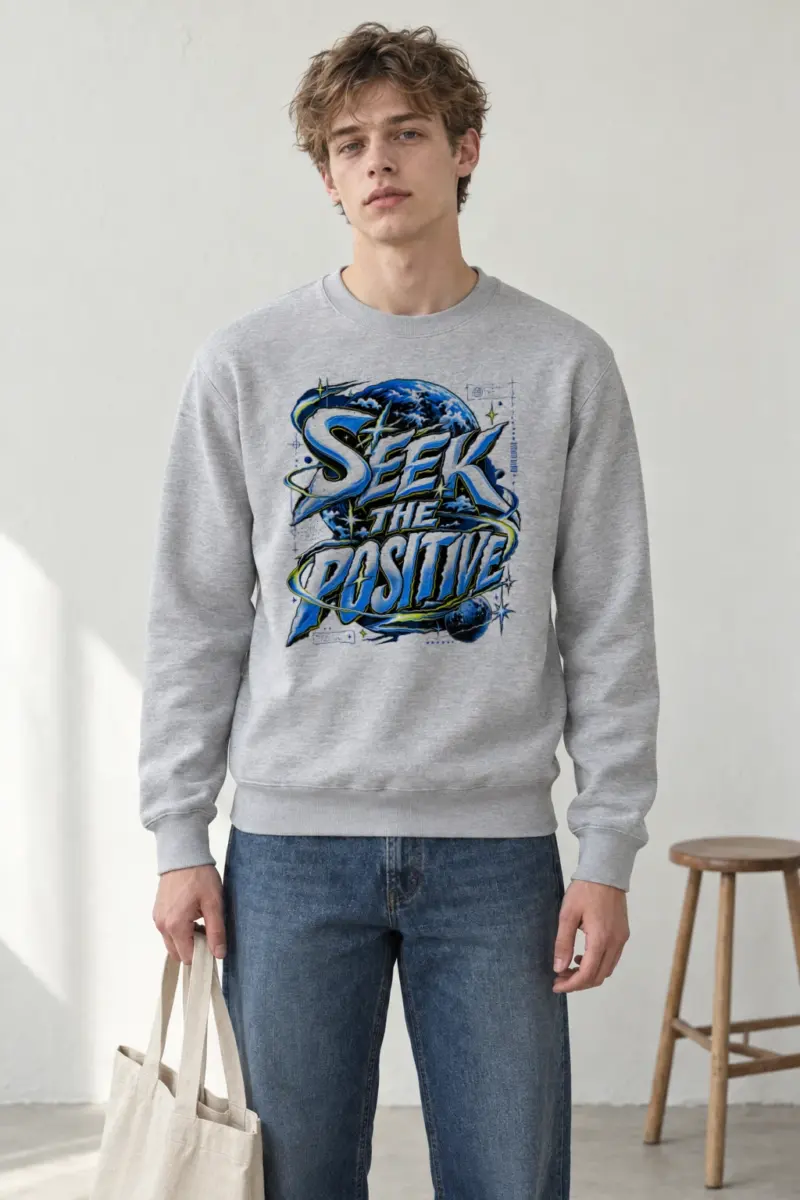 "Blade Serif Atmosphere" Heavy Blend Unisex Crewneck Sweatshirt