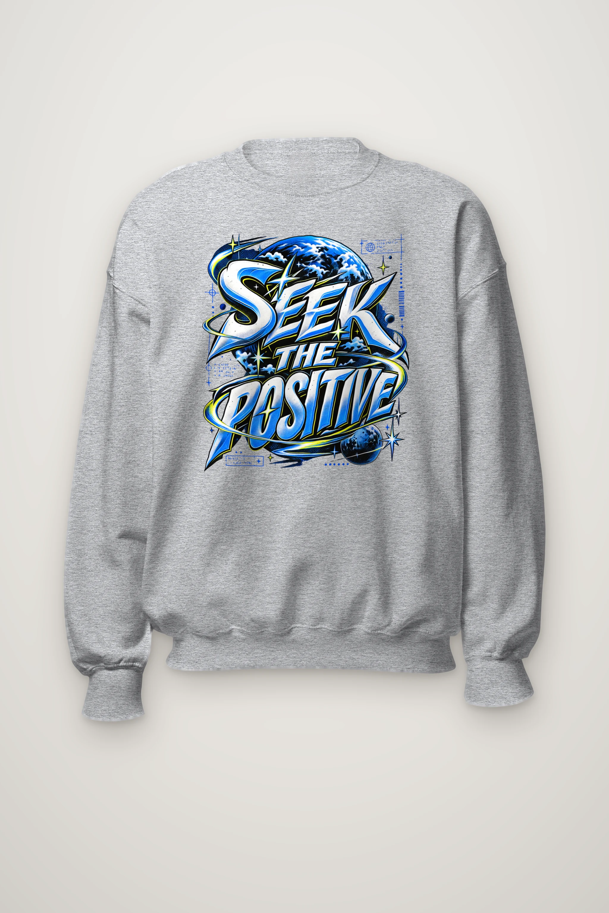 "Blade Serif Atmosphere" Heavy Blend Unisex Crewneck Sweatshirt