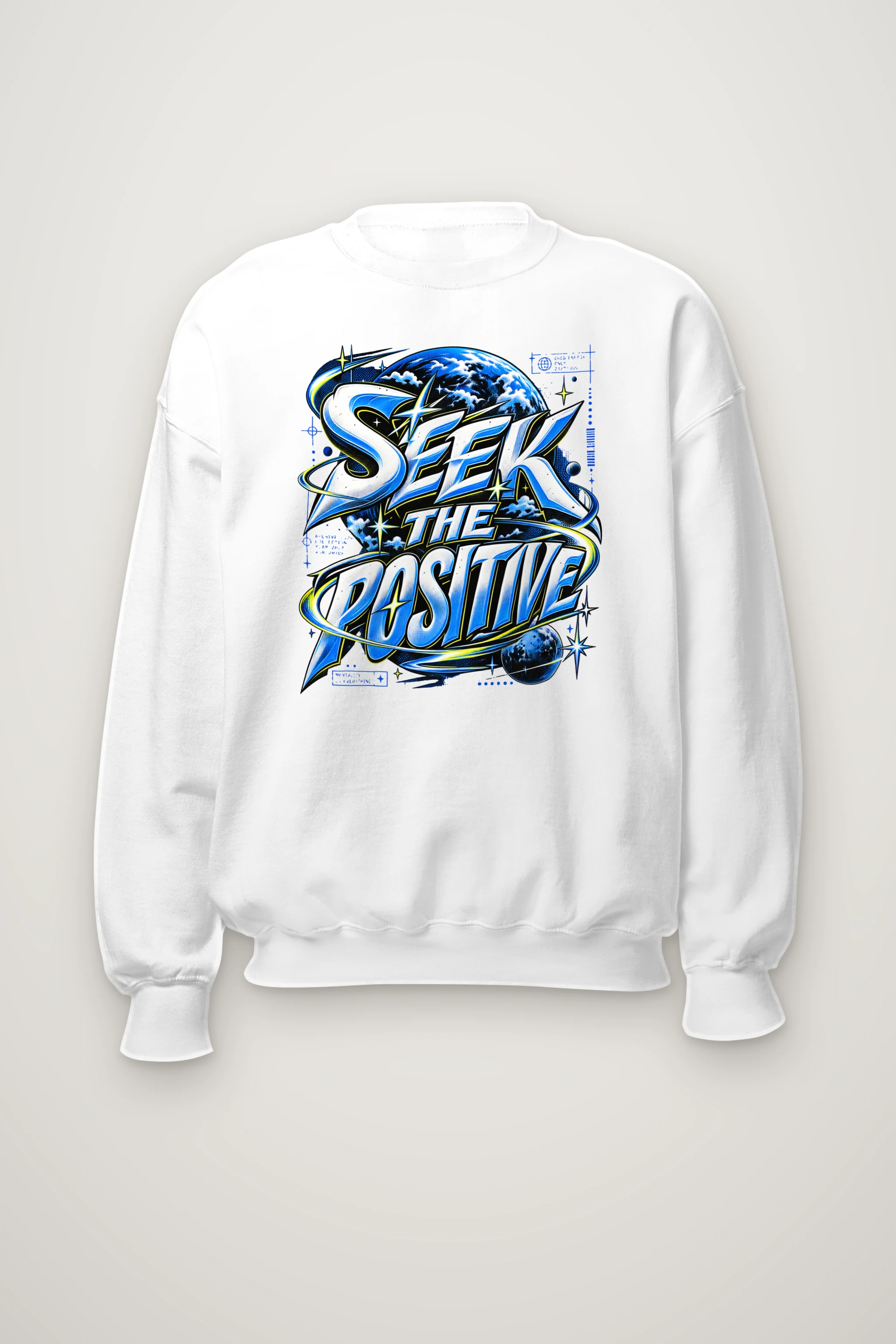 "Blade Serif Atmosphere" Heavy Blend Unisex Crewneck Sweatshirt