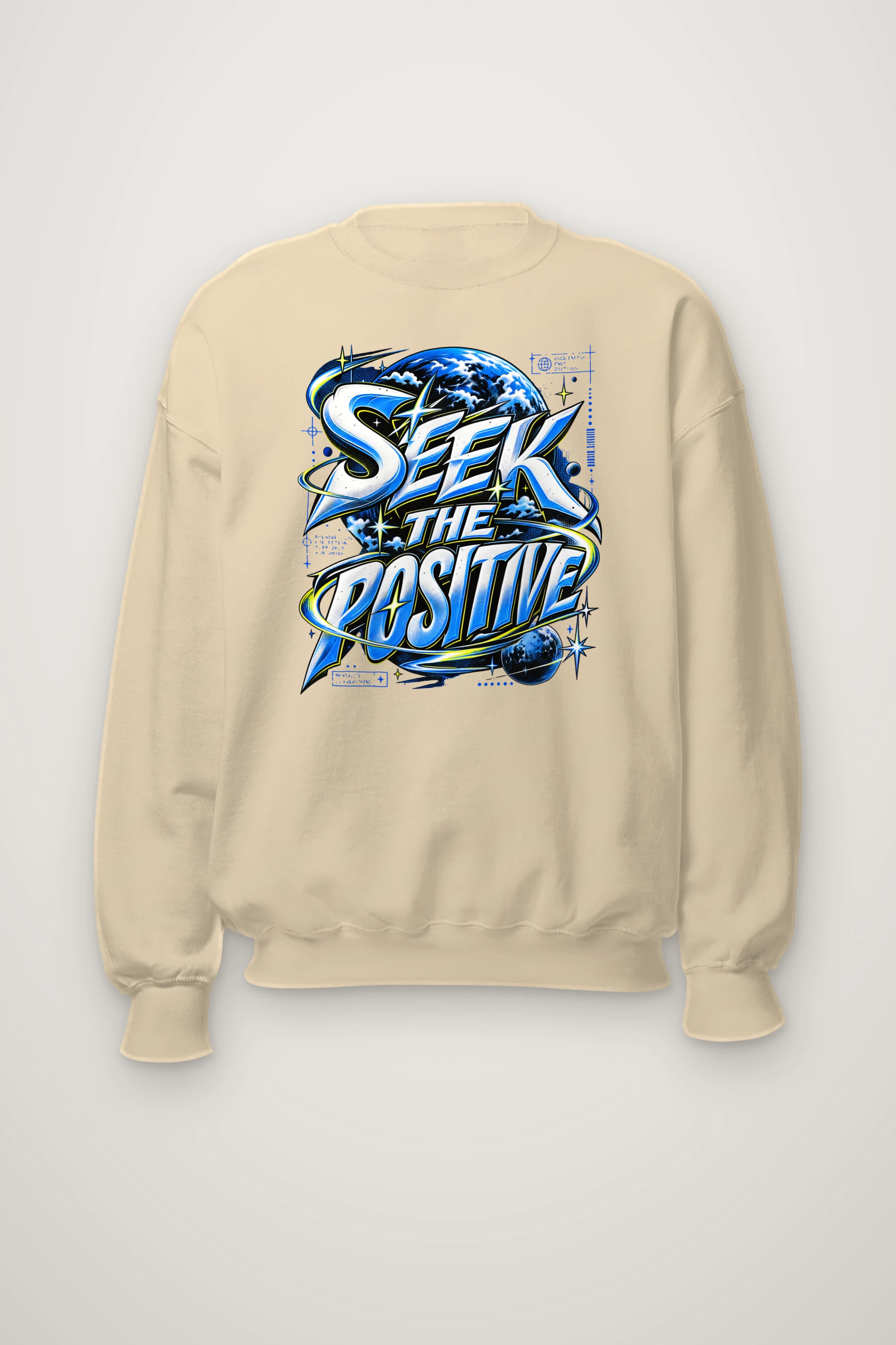 "Blade Serif Atmosphere" Heavy Blend Unisex Crewneck Sweatshirt