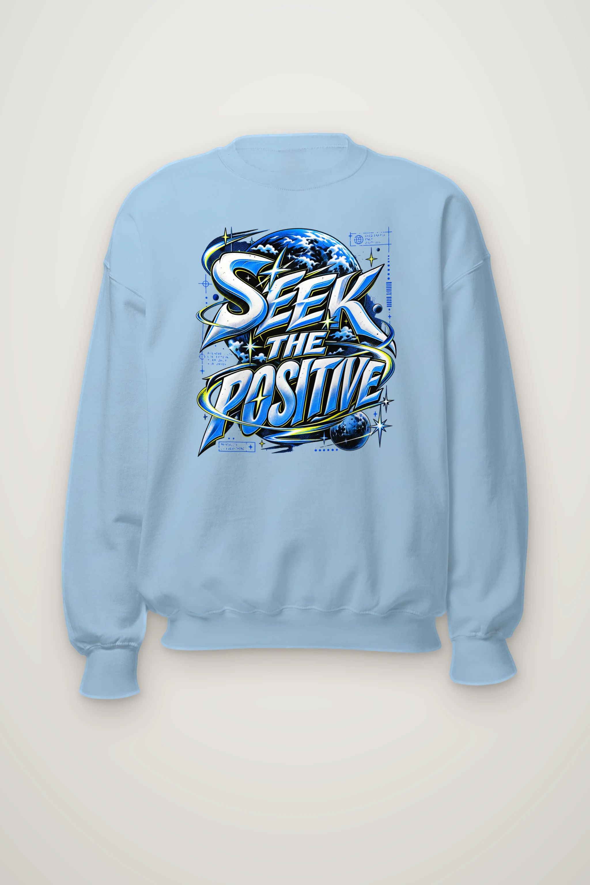 "Blade Serif Atmosphere" Heavy Blend Unisex Crewneck Sweatshirt