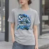 "Graffiti Serifs Planet Tee" Heavyweight Unisex Crewneck T-shirt