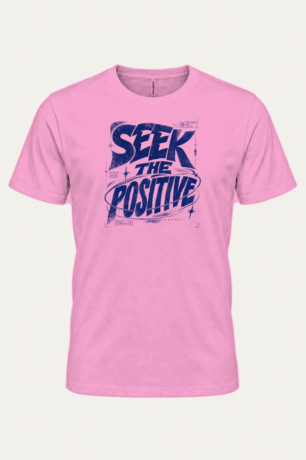 "Seek The Positive" Heavyweight Unisex Crewneck T-shirt | Gildan 5000