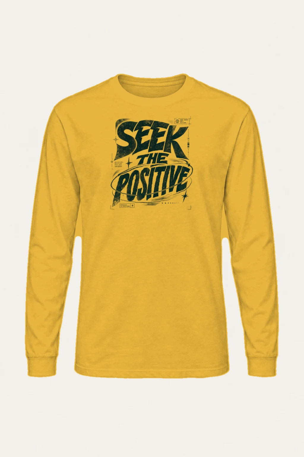 "Seek The Positive" Unisex Longsleeve T-shirt | Gildan 2400