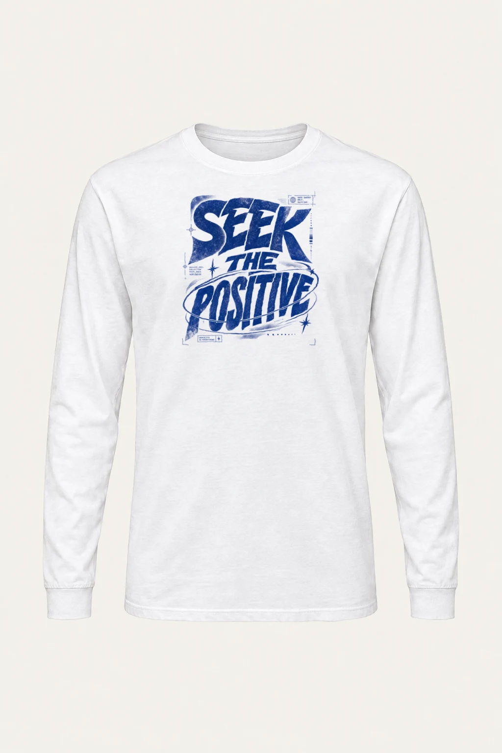 "Seek The Positive" Unisex Longsleeve T-shirt | Gildan 2400