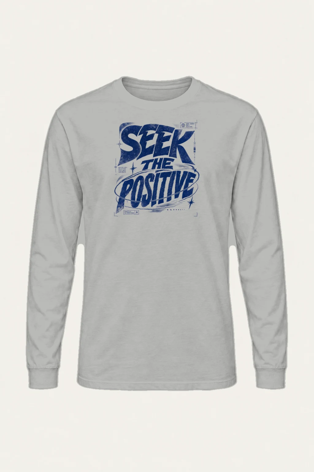 "Seek The Positive" Unisex Longsleeve T-shirt | Gildan 2400