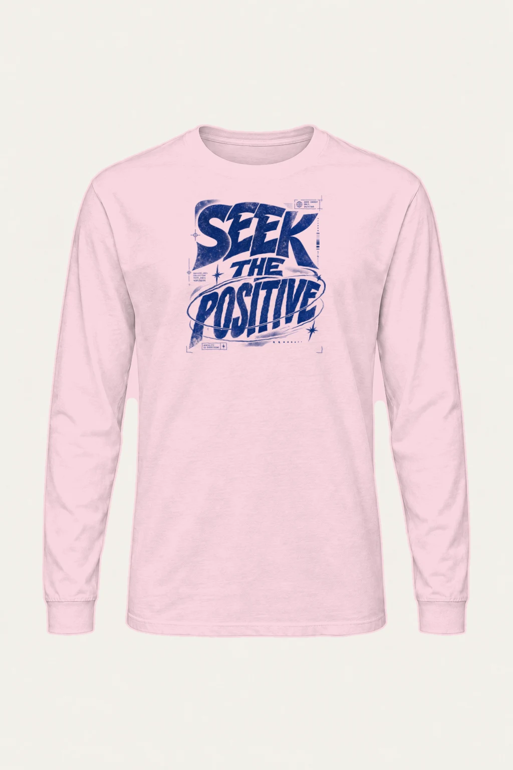 "Seek The Positive" Unisex Longsleeve T-shirt | Gildan 2400