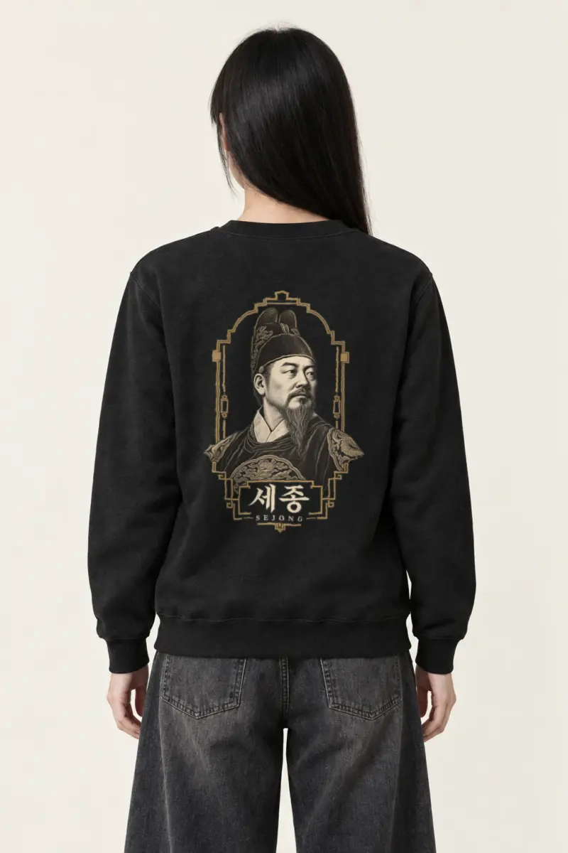 "Sejong Engraved Legacy" Heavy Blend Unisex Crewneck Sweatshirt