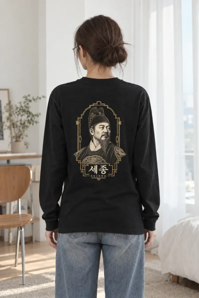 "Sejong Engraved Legacy" Unisex Longsleeve T-shirt