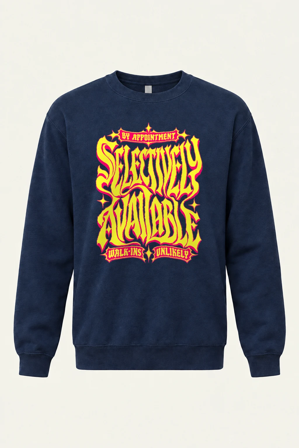 "Selectively Available" Heavy Blend Unisex Crewneck Sweatshirt | Gildan 18000