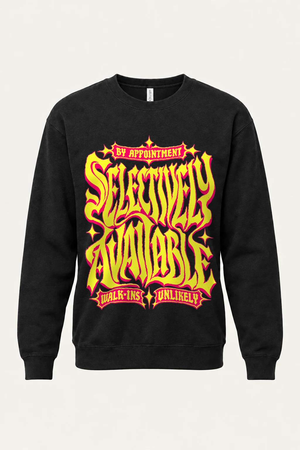 "Selectively Available" Heavy Blend Unisex Crewneck Sweatshirt | Gildan 18000
