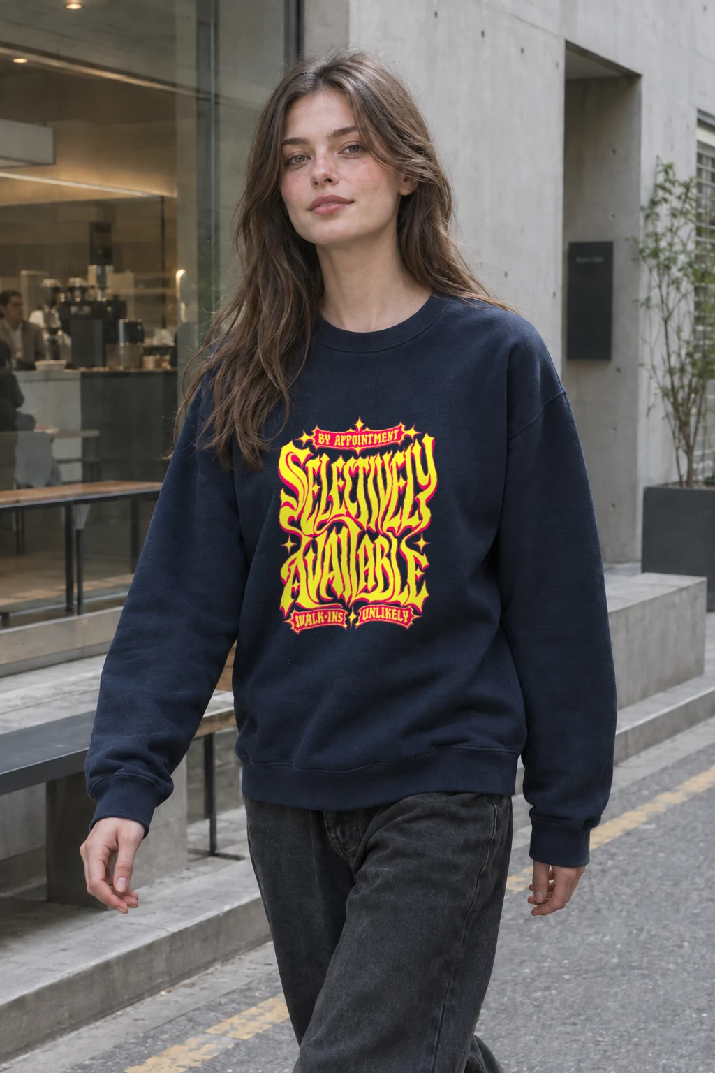 "Selectively Available" Heavy Blend Unisex Crewneck Sweatshirt | Gildan 18000