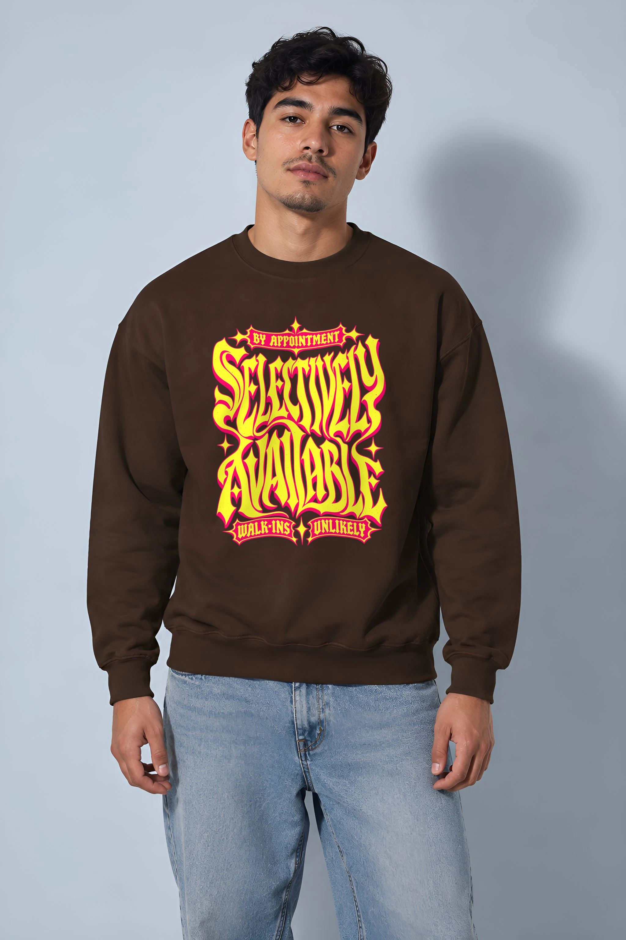 "Selectively Available" 1 Crewneck Sweatshirt