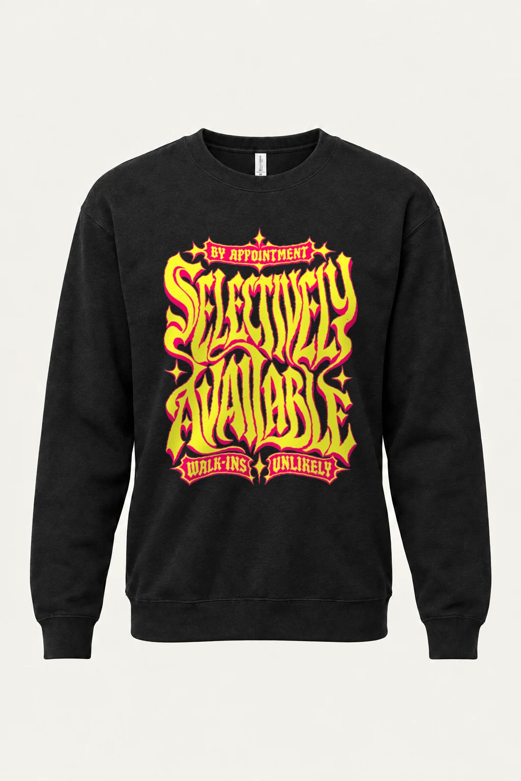 "Selectively Available" Heavy Blend Unisex Crewneck Sweatshirt | Gildan 18000