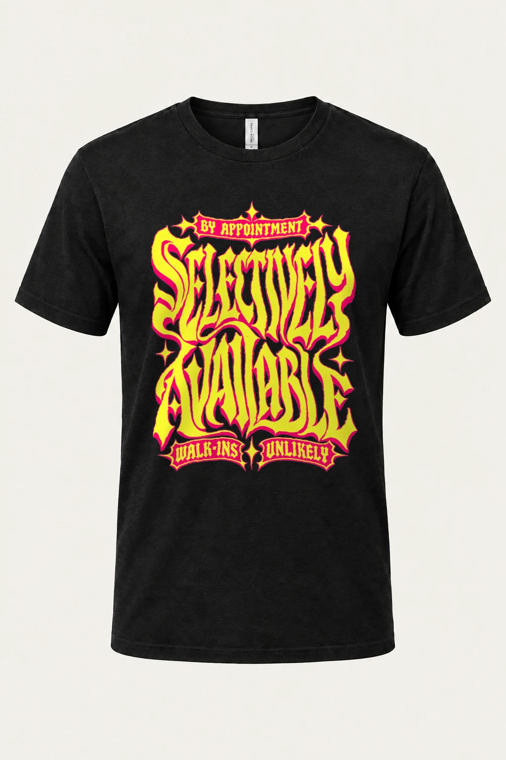 "Selectively Available" Heavyweight Unisex Crewneck T-shirt | Gildan 5000