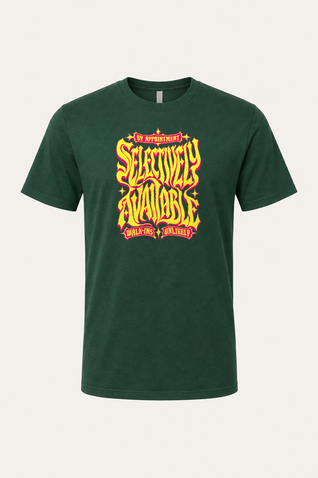 "Selectively Available" Heavyweight Unisex Crewneck T-shirt | Gildan 5000