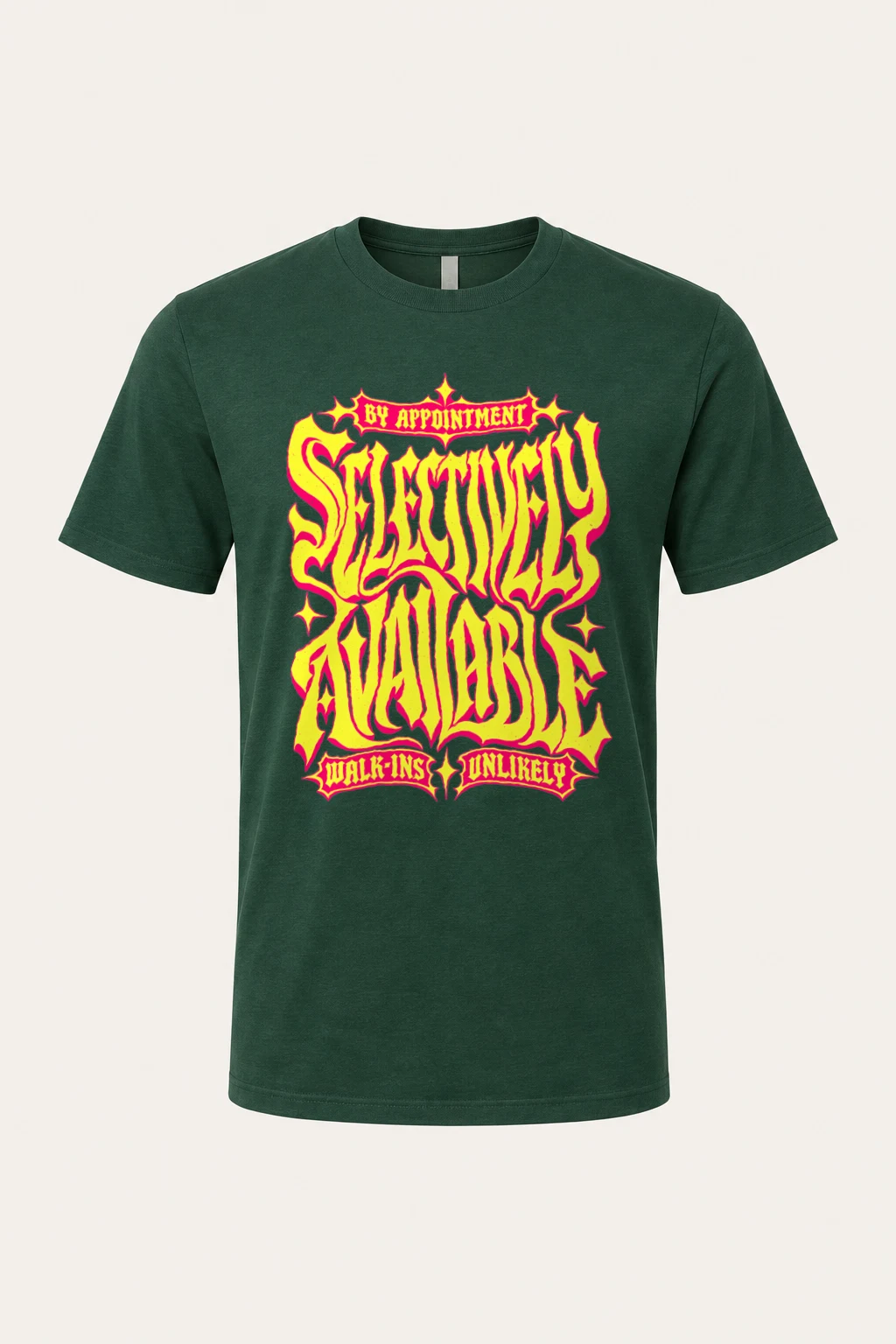 "Selectively Available" Heavyweight Unisex Crewneck T-shirt | Gildan 5000