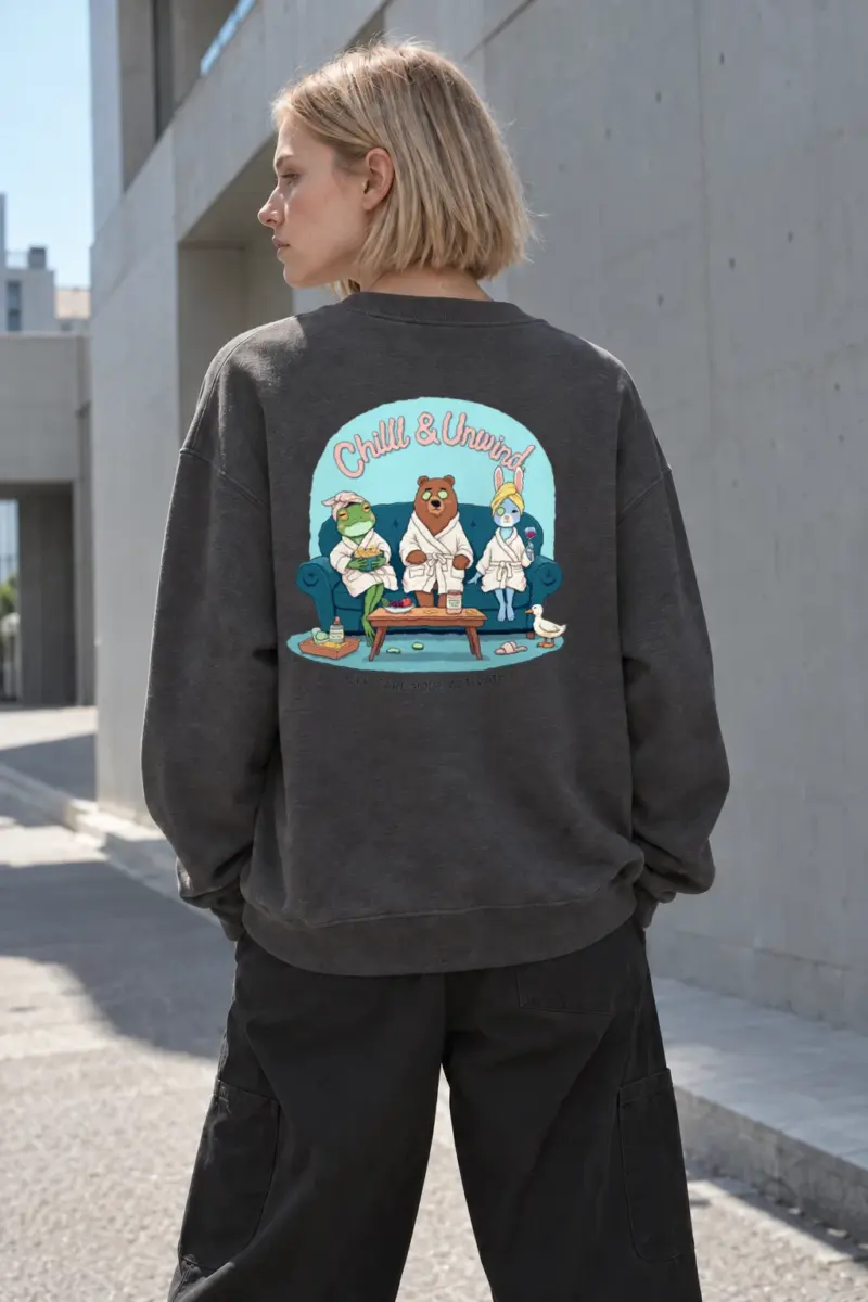 "Self-Care Mode" Heavy Blend Unisex Crewneck Sweatshirt | Gildan 18000