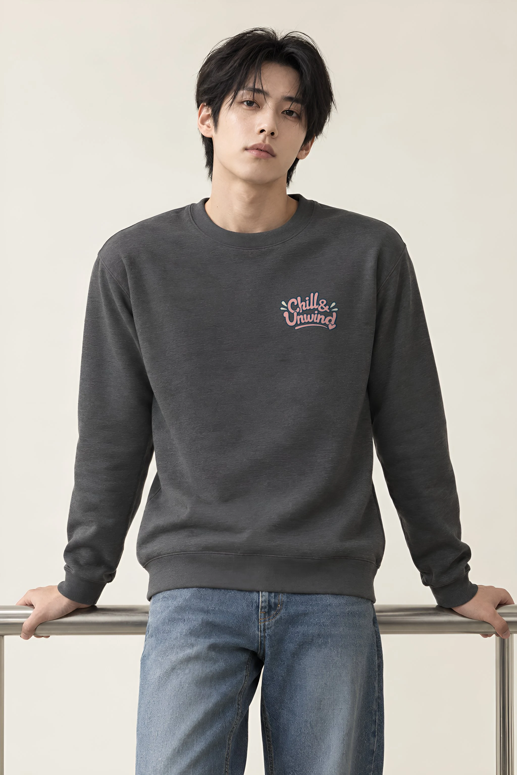 "Self-Care Mode" Heavy Blend Unisex Crewneck Sweatshirt