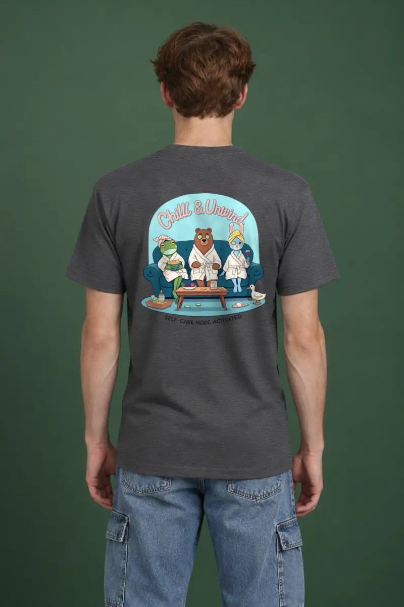 "Self-Care Mode" Heavyweight Unisex Crewneck T-shirt