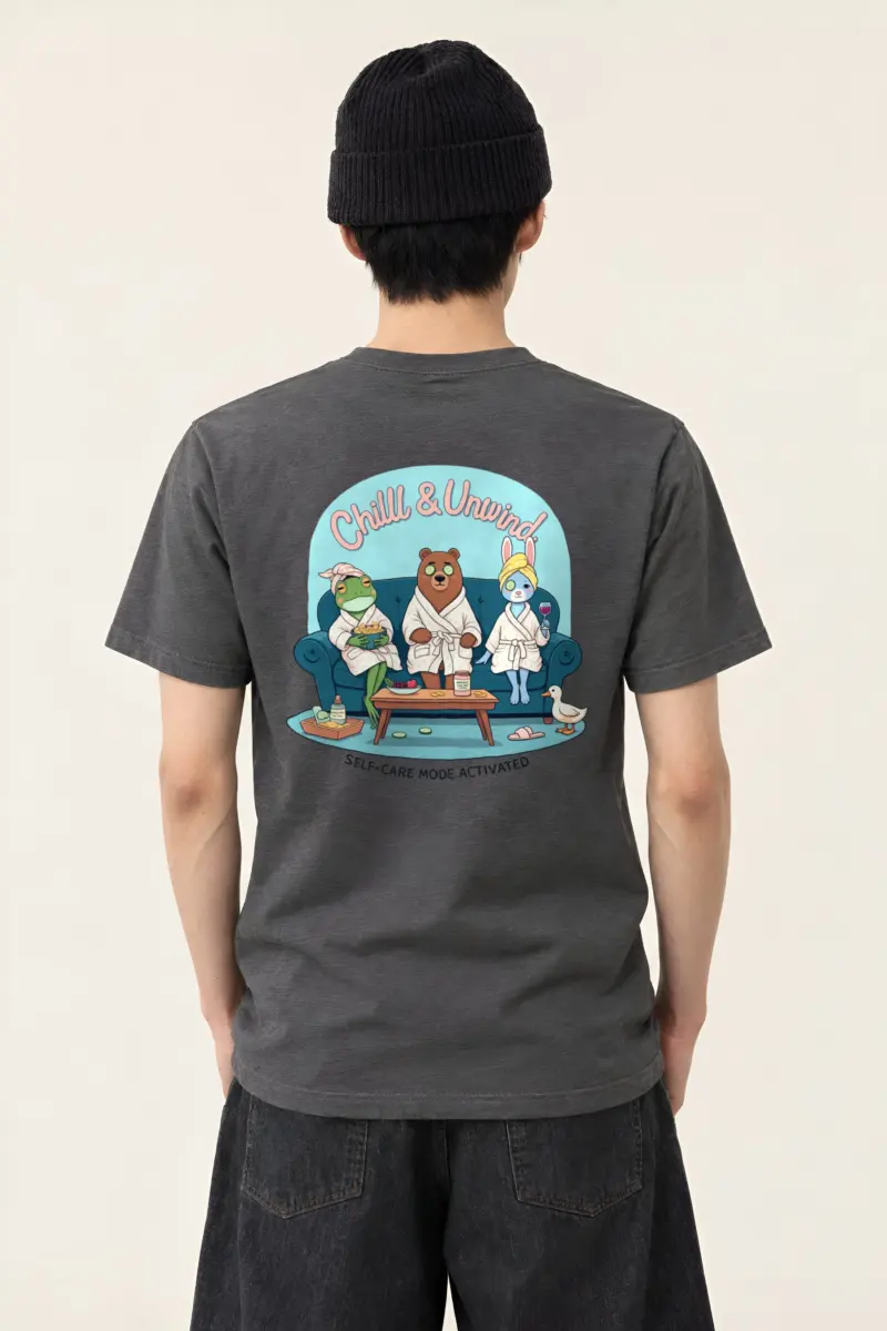 "Self-Care Mode" Heavyweight Unisex Crewneck T-shirt