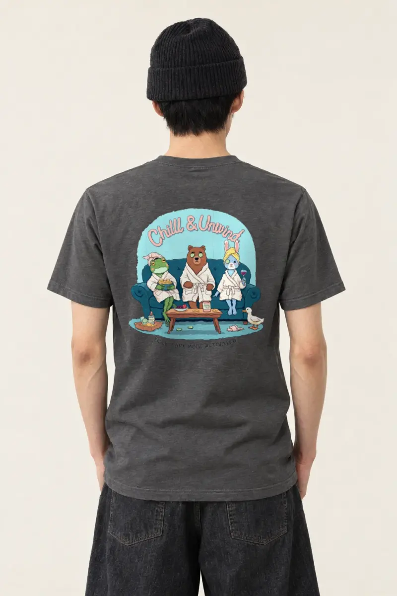 "Self-Care Mode" Heavyweight Unisex Crewneck T-shirt