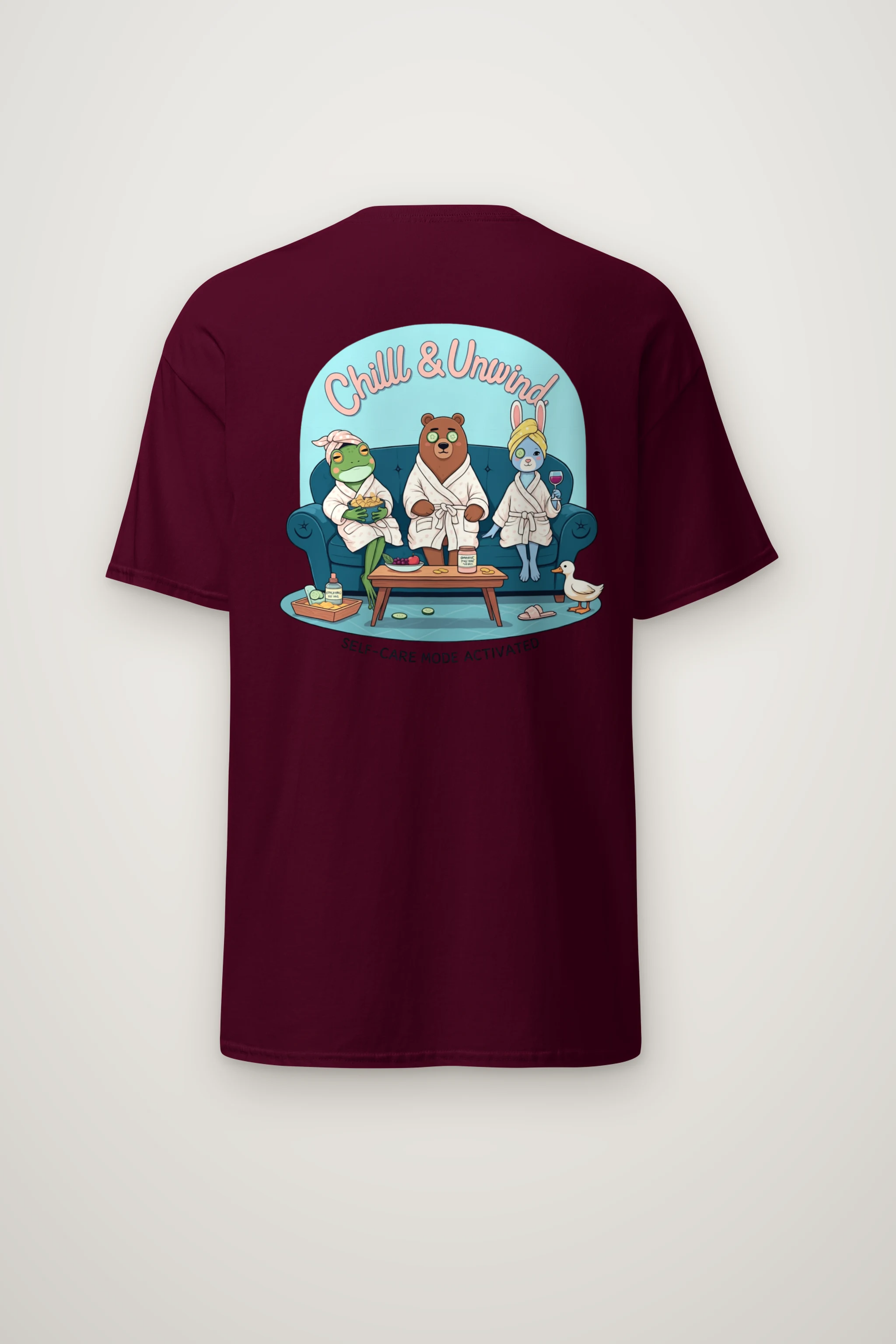 "Self-Care Mode" Heavyweight Unisex Crewneck T-shirt