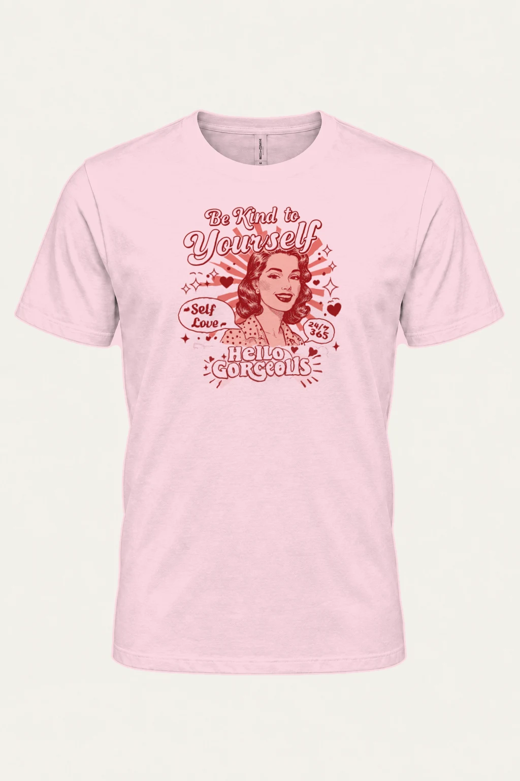 "Self Love 24/7" Heavyweight Unisex Crewneck T-shirt | Gildan 5000