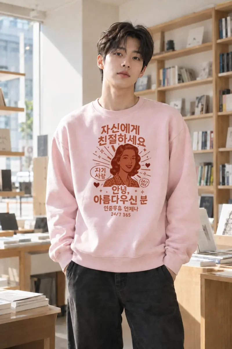 “Self Love Daily” Heavy Blend Unisex Crewneck Sweatshirt | Gildan 18000